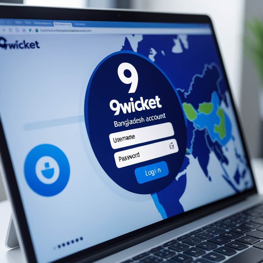 9wicket login পেজে বাংলাদেশি ব্যবহারকারীর নিরাপদ সাইন ইন স্ক্রিন যেখানে two factor সক্রিয়